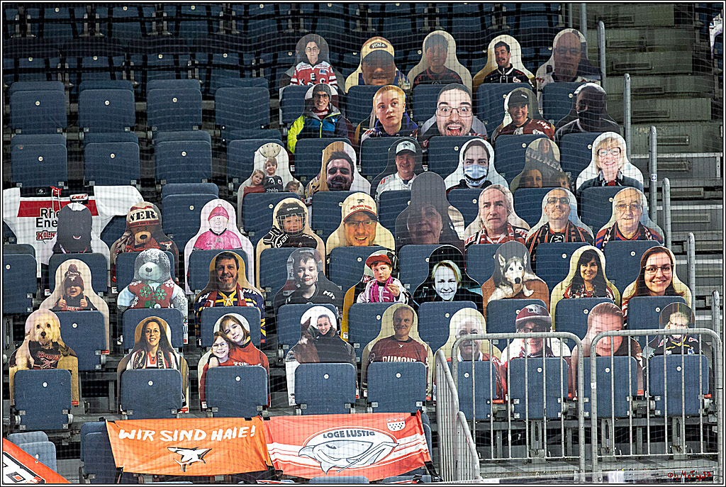 PENNY DEL;  Koelner Haie - Fischtown Pinguins Bremerhaven; Koeln, 12.02.2021